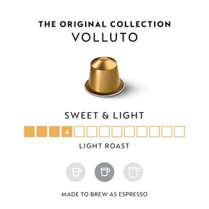 Cápsulas Nespresso Línea Original, Volluto, Café Espresso de Tueste Suave, 50 Cápsulas - Product Image 6