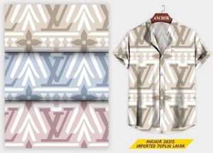 Men's 100% Cotton Floral Pattern Mandarin Collar Half Sleeve <b>Shirt</b> Anti-Wrinkle Breathable Eco-Friendly Casual Vacation <b>Shirts</b> - Product Image 2