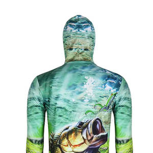 เสื้อฮู้ดดี้กัน UV แบบสั่งทำสำหรับผู้ชาย เสื้อฮู้ดดี้ตกปลาขายดี สไตล์ใหม่สำหรับผู้ชาย - Product Image 5