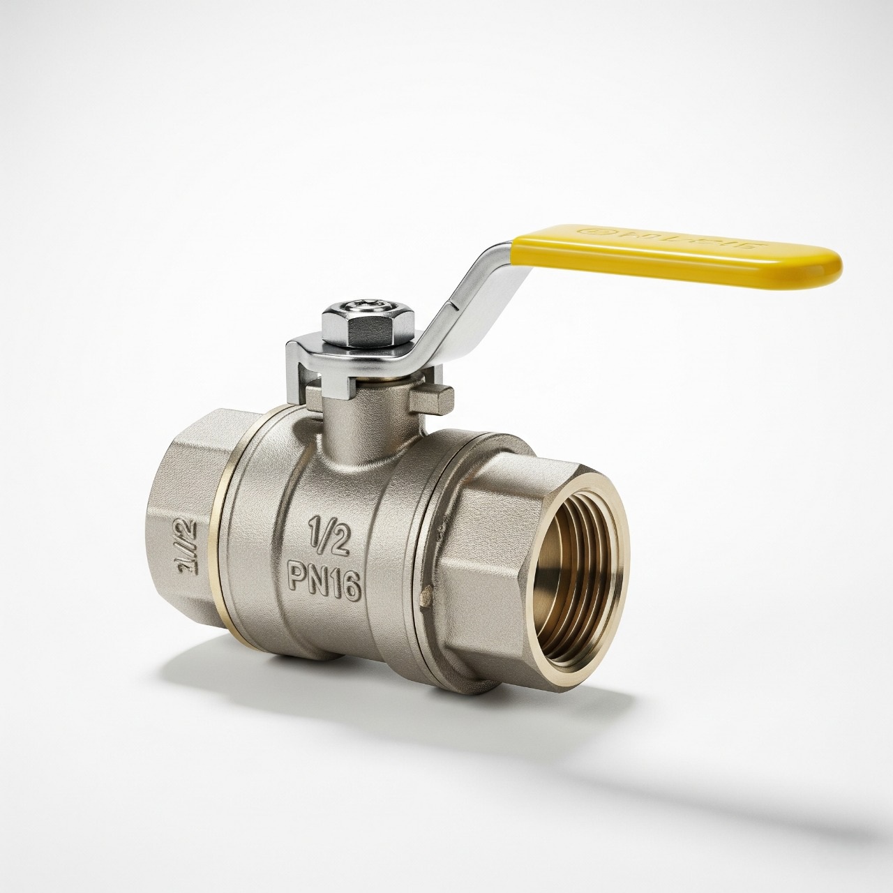 3/4 Inch Brass Ball Valve - Heavy Duty Male & Female Thread Shut Off Valve For Water Supply Lines