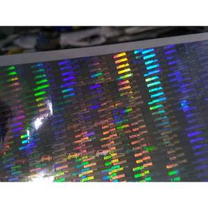 Etiquetas de Seguridad con Holograma Genuino Spick Global, Forma Personalizada, Resistentes al Agua, de Poliéster, Anti-Falsificación, para Productos Alimenticios - Product Image 3