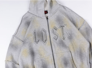 Moda desgastada Eplic sudaderas con capucha para la venta de bajo costo de estilo urbano sudaderas con capucha unisex disponibles a granel - Product Image 6