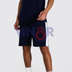Usine fait pas cher prix bas hommes Twin Set été automne hiver ensembles shorts & Twin Sets pour adultes hommes avec prix de gros - Product Image 5