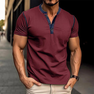 Personalizado de alta calidad de los hombres en blanco transpirable camisetas de poliéster Spandex impresión Logo Dry Fit gimnasio Camiseta de manga corta para los hombres - Product Image 5