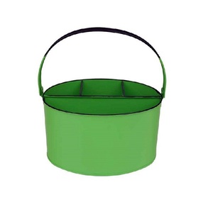 Popular Large Galvanized Storage <b>Tool</b> Caddy with Single Design Metal Stand for Kitchenware Best Quality Storage <b>Racks</b> - Product Image 6