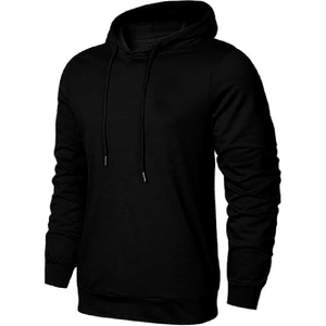 Wholesale New Design Men's Sportswear Breathable Slim Fit 100% Cotton Hooded Tracksuit Solid Winter Fashionable Print - Product Image 4