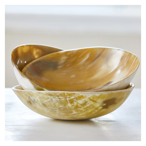 Cuencos para servir y mezclar ensalada de cuerno de búfalo más populares, el último cuenco de sopa de cuerno de vaca y buey de materiales naturales para uso en vajilla - Product Image 5