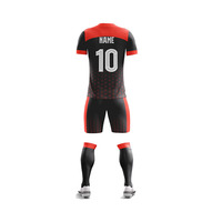 Tenues de football personnalisables – Tissu 100 % polyester respirant et à séchage rapide, vêtements de sport de haute qualité pour équipes et écoles, à prix abordable