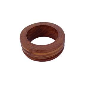 Rond de serviette rond en bois de qualité supérieure stocké pour restaurant hôtel maison mariage et fête - Product Image 4