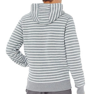 Best Selling Men's Winter <b>Zipper</b> Hoodies High Quality Fleece Fabric Quick Dry Breathable Embossed Design Low Price Solid Color - Product Image 3