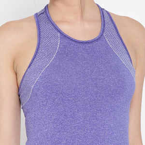 Sujetador a prueba de golpes de alta intensidad recogido fijo de gama alta tipo Fitness espalda correr deportes ropa interior mujeres Yoga camiseta sin mangas - Product Image 6