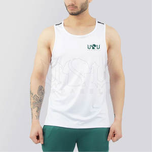 Camiseta sin mangas para hombre a precio barato, camiseta sin mangas transpirable, peso ligero, superventas, camiseta sin mangas 2025 para adultos - Product Image 1