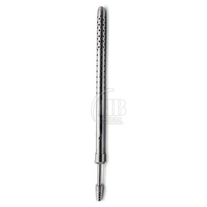 Equipo Quirúrgico para Extracción de Líquido Abdominal, Cánula de Succión Abdominal Reutilizable de Acero Inoxidable con Punta Curva, Fácil de Usar, Suministro Médico - Product Image 2