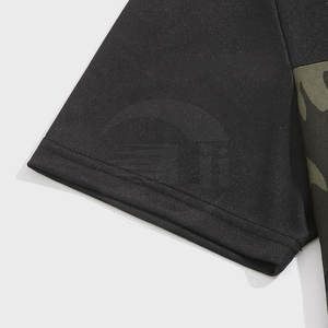 Conjunto personalizado de dos piezas para hombre, camisa de manga corta y pantalones cortos para correr OEM, conjunto doble para hombre de buena calidad - Product Image 6