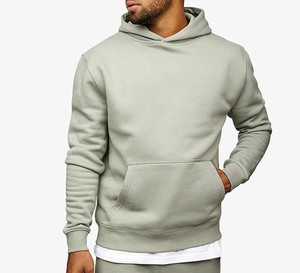 Latest Designs <b>Men</b> Hooded <b>Pullover</b> Tracksuits Custom Logo Sweat-Wicking Lightweight Comfortable High Quality Anti Wrinkle - Product Image 3