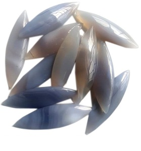 Varilla de Ágata de Alta Calidad, Doble Punta, Sin Mango, 50 mm, para Fabricación de Joyas, Venta al por Mayor, Precio Más Bajo, Mejor Producto - Product Image 1