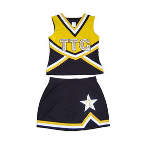 Conjunto de falda y top de animación para escuelas Vestido de porristas personalizado para competiciones y eventos de equipo - Product Image 4
