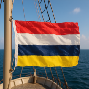 Bandera de Señalización Náutica 60x50cm, Código de Color de División, Bandera de Comunicación - Product Image 3