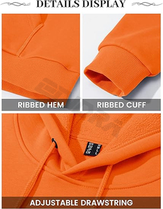 เสื้อฮู้ดเก็บความร้อนผ้าฝ้าย100% ขับเคลื่อนด้วยประสิทธิภาพสำหรับผู้ชายสไตล์ฤดูใบไม้ผลิ - Product Image 5