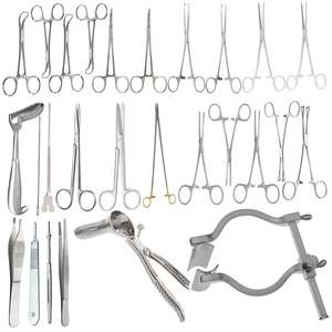 Juego de 27 instrumentos de cirugía rectal reutilizables de acero inoxidable para realizar procedimientos en las áreas circundantes del ano del recto - Product Image 5