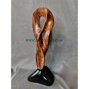 Escultura de decoración de mesa chapada en oro de último diseño, la mejor calidad, escultura de tendencia de latón de gran tamaño para la venta caliente - Product Image 2