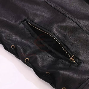 Chaleco de Cuero para Hombre a Precio Razonable, Chaleco de Cuero de Alta Calidad Más Vendido para Hombre, Chaleco Transpirable de Venta Caliente al por Mayor - Product Image 4