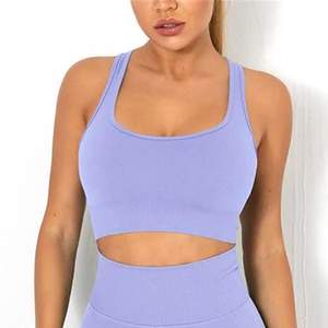 Ensemble soutien-gorge et short de sport personnalisés de haute qualité pour la salle de sport et le fitness Vêtements de yoga Vente en gros Ensembles de fitness de salle de sport de couleur et de taille personnalisées - Product Image 5