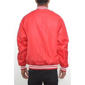 แจ็คเก็ตกันลมสำหรับผู้ชายแจ็คเก็ตเบสบอลกระดุมติดแบบคลาสสิกพรีเมี่ยม - Product Image 6