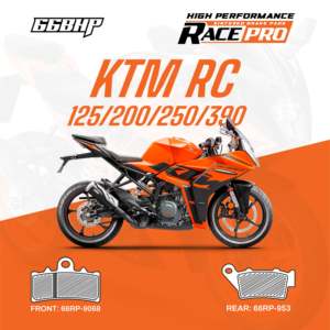 Plaquettes de frein frittées pour KTM Duke & RC 125-390 Race Pro - Nouvelle fabrication haute performance - Product Image 1