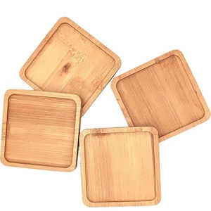 Premium Quality <b>Wood</b> Square Coasters For <b>Table</b> Accessories Handmade Patchwork Drink <b>Mats</b> Natural Home Kitchen Decor Gift On Sale - Product Image 2