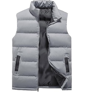 Veste sans manches légère et fine en toile pour homme, style motard, respirante, imperméable, patchwork, pour l'extérieur, l'hiver, vente chaude - Product Image 4