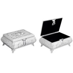 Eye Catching Unique Design Hand Made Metal Decorative Luxury Jewellery <b>Box</b> for Rings Necklace & Pendant - Product Image 3