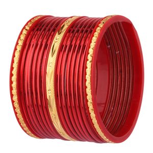 Fabricant indien bijoux bracelets en métal uni brillant bracelets de mariage traditionnel strass cristal bracelet de mariée ensemble de bijoux indiens - Product Image 5