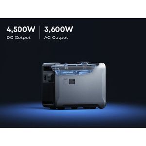 ชุดแบตเตอรี่สำรอง Anker SOLIX B17E114C E10 Infinite Backup Kit 12kWh LiFePO4 สำหรับใช้งานกลางแจ้ง พร้อมเวลาสำรองไฟ 5 เท่า ควบคุมอัจฉริยะ คุณสมบัติภายนอก - Product Image 4