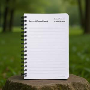 Brunnen A5 Squared Notebook 16 Sheets Lin7 Ruled - Product Image 3