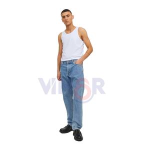 Camiseta sin mangas informal Unisex, 100% malla de algodón, protección UV ecológica, secado rápido, transpirable, chaleco para correr en la espalda, personalizado - Product Image 2