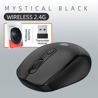 JERTECH JR7 Mouse Gaming USB, tetikus nirkabel ramping warna-warni desain baru