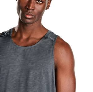 เสื้อกล้ามผู้ชายเสื้อแขนกุดผ้าคอตตอนแขนกุดโพลีเอสเตอร์แห้งเร็ว - Product Image 3