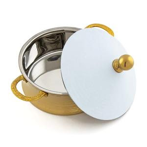 Venta al por mayor de alta calidad Hotpot cazuela plato de latón puro comida WARMER diseño árabe Servidor de alimentos - Product Image 4