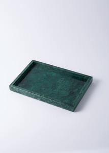 Plateau en marbre irrégulier de luxe écologique de haute qualité pour accessoires de salle de bain ou flacons de parfum disponibles à bon prix - Product Image 4