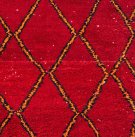 Tapis berbère Beni Ourain marocain en laine fait main, moelleux, uni, grand format, lavable, toutes saisons, personnalisable OEM