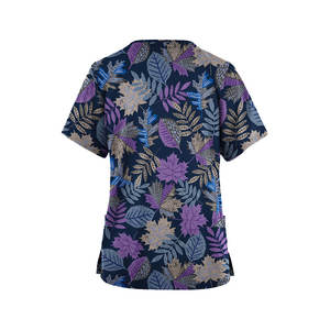 Chemise de travail médicale personnalisable (couleur et design) à faible MOQ – Nouveau modèle très vendu de blouses médicales unies - Product Image 2