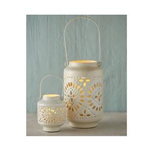 Bougeoir de conception perforé d'ouragan avec la conception unique pour la décoration dans l'hôtel et le restaurant à la maison - Product Image 5