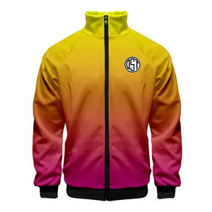 High Quality Men's <b>Zip</b>-<b>up</b> <b>Jacket</b> 3D Printed Sweatshirt Street Oversized Canvas Fashionable Baseball Apparel <b>jacket</b> For Men - Product Image 4