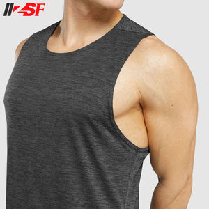 Camiseta sin mangas para hombre con estampado de logotipo personalizado de alta calidad, chaleco de viaje sin mangas de nuevo estilo para uso en el gimnasio - Product Image 5