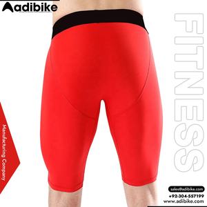 Shorts de compresión de marca privada a precio mayorista, shorts con cintura elástica hechos a medida - Product Image 2