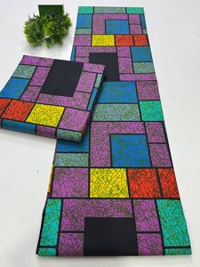 ผ้าลายขี้ผึ้งแท้สไตล์แอฟริกันผ้าคอตตอนสไตล์อังการาสำหรับเสื้อผ้าหัตถกรรมแฟชั่นผ้าลินินแท้ - Product Image 5