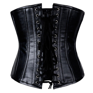 Corset Tops Vintage Casual d'été pour adolescentes, grande taille, sur-poitrine, pour femmes, polyester/coton de haute qualité - Product Image 2