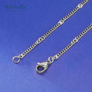 Offre Spéciale Premium hommes Sunburst chaîne cubaine collier 925 argent 14K plaqué or 3mm Hot Hip Hop Style meilleur Moissanite collier - Product Image 3