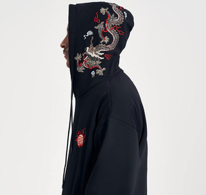 Confortable Hommes Hoodies Coton Fait Meilleur Broderie Hoodies En Gros Pas Cher Prix Hommes Broderie Hoodies - Product Image 4